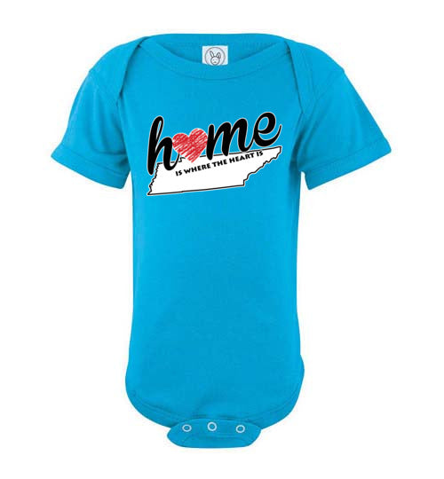Tennessee Home. Infant. SS Onesie
