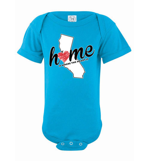 California Home. Infant. SS Onesie