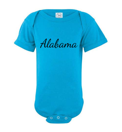 Alabama. Infant. SS Onesie