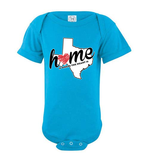 Texas Home. Infant. SS Onesie