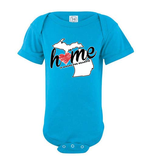 Michigan Home. Infant. SS Onesie