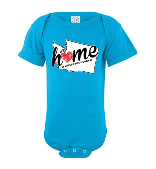 Washington Home. Infant. SS Onesie