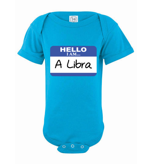 A Libra. Infant. SS Onesie
