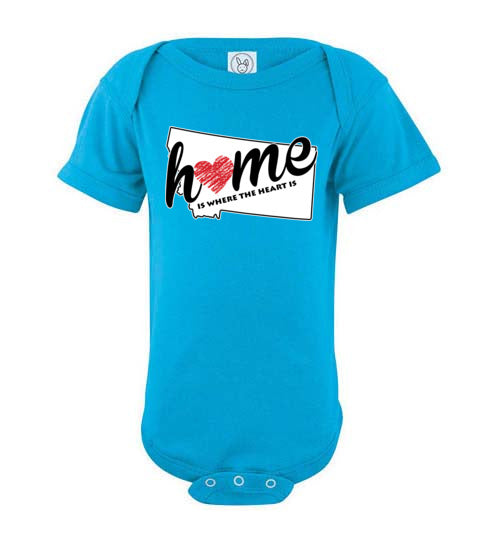 Montana Home. Infant. SS Onesie