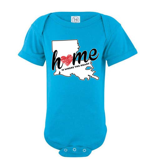 Louisiana Home. Infant. SS Onesie