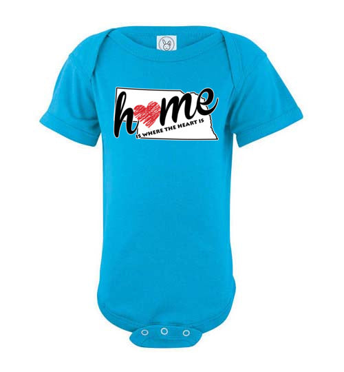 Nebraska Home. Infant. SS Onesie