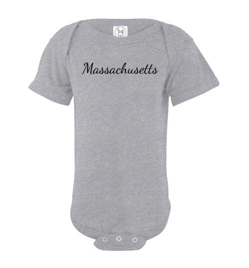 Massachusetts. Infant. SS Onesie