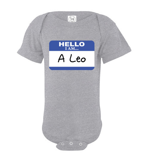 A Leo. Infant. SS Onesie