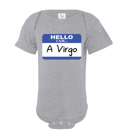 A Virgo. Infant. SS Onesie