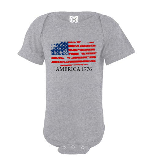 America 1776. Infant. SS Onesie