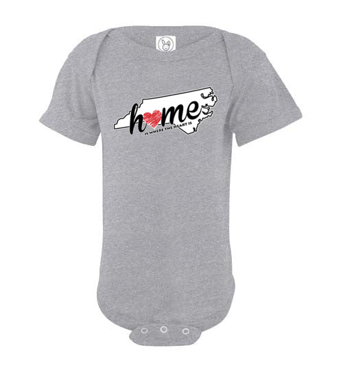 North Carolina Home. Infant. SS Onesie