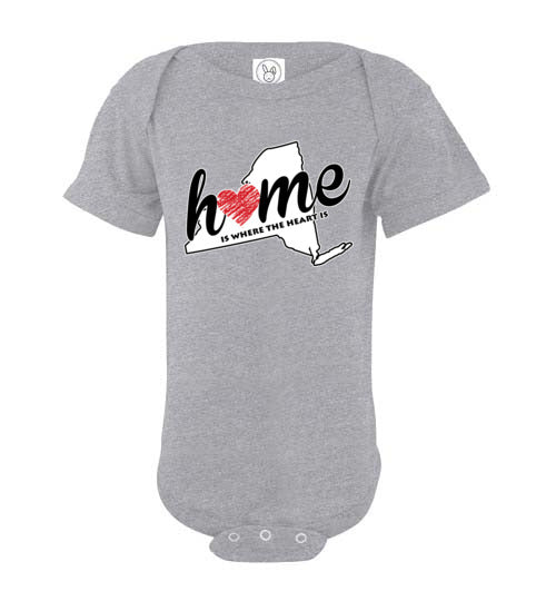 New York Home. Infant. SS Onesie