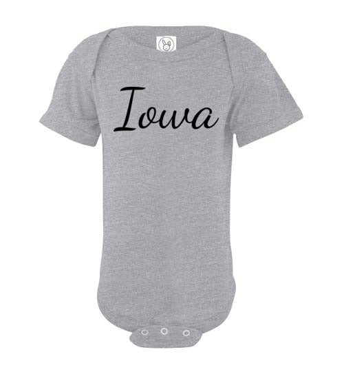 Iowa. Infant. SS Onesie