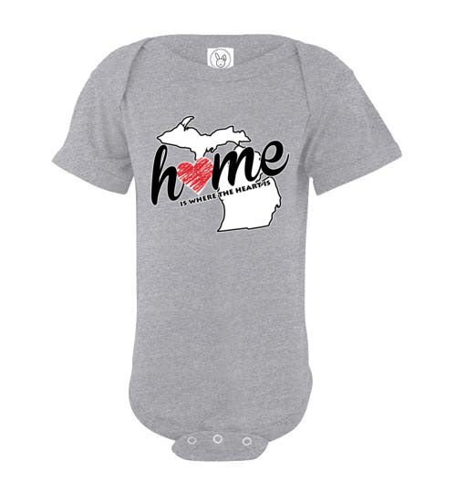 Michigan Home. Infant. SS Onesie