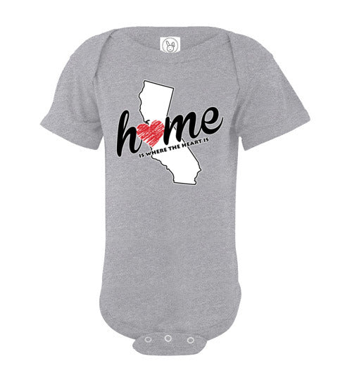 California Home. Infant. SS Onesie