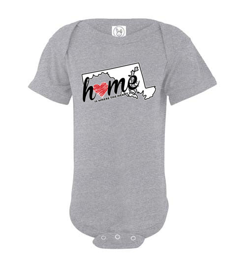 Maryland Home. Infant. SS Onesie