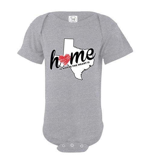 Texas Home. Infant. SS Onesie