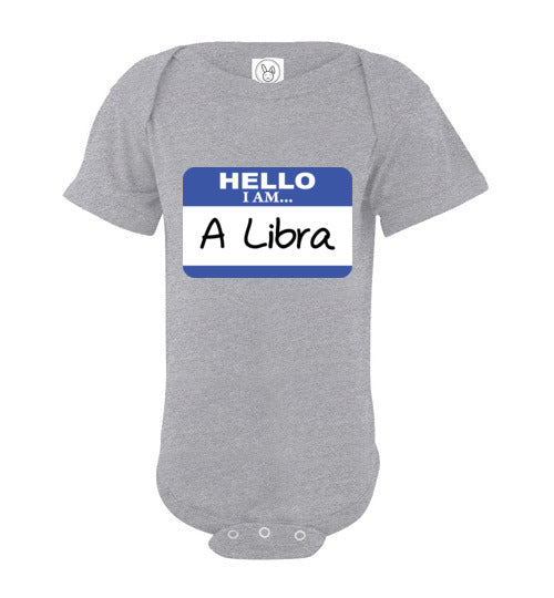 A Libra. Infant. SS Onesie