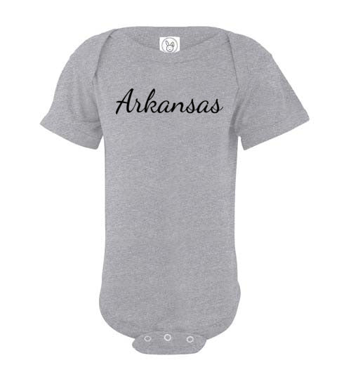 Arkansas. Infant. SS Onesie