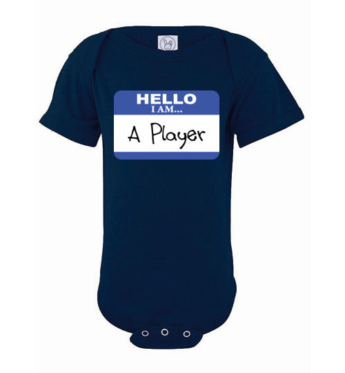 A Player. Infant. SS Onesie