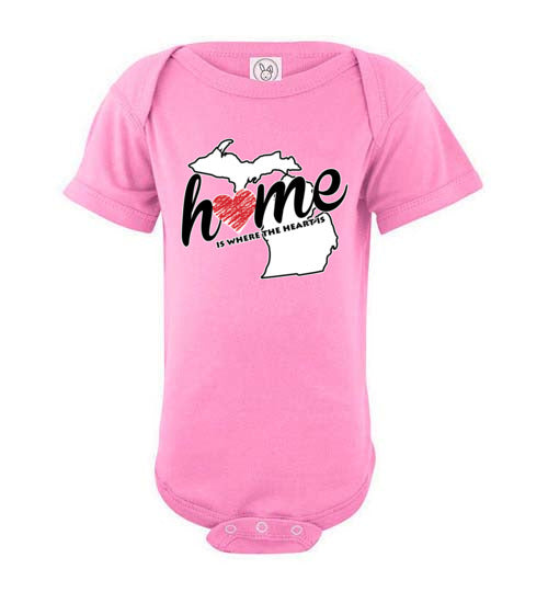 Michigan Home. Infant. SS Onesie