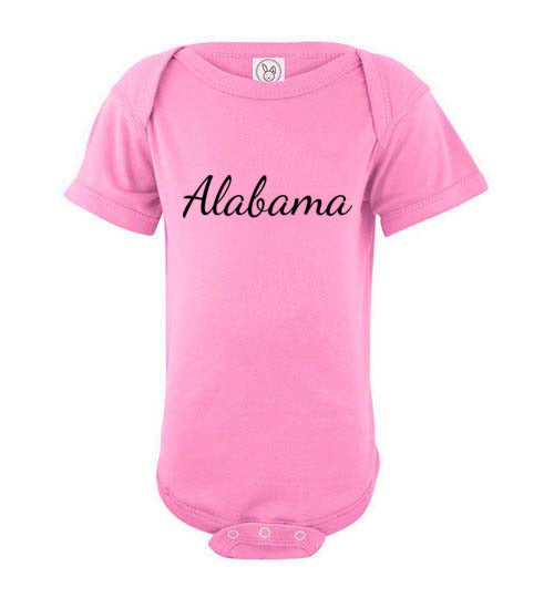 Alabama. Infant. SS Onesie