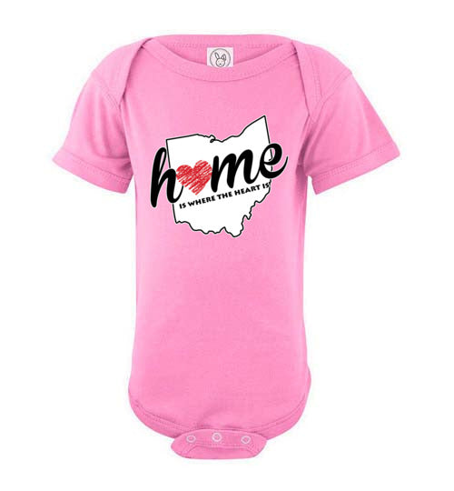 Ohio Home. Infant. SS Onesie