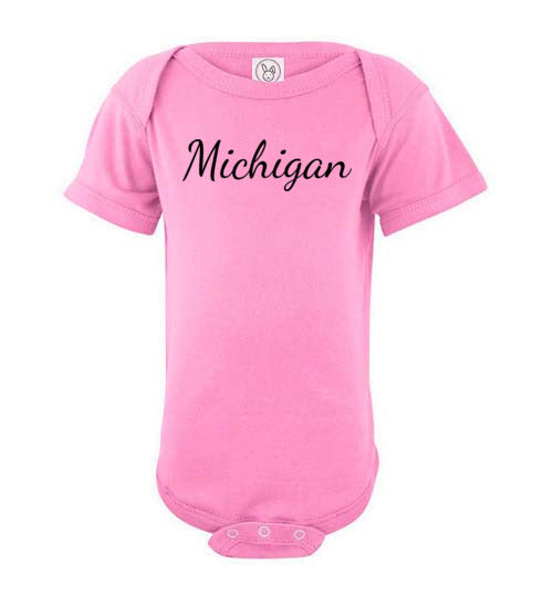 Michigan. Infant. SS Onesie