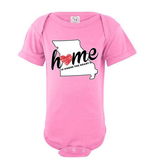 Missouri Home. Infant. SS Onesie
