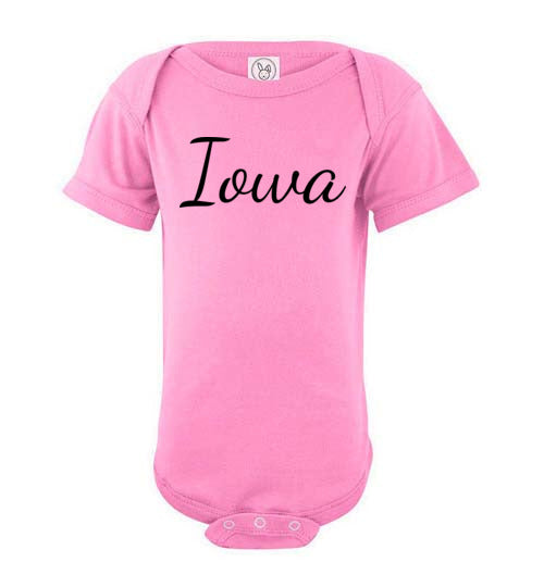 Iowa. Infant. SS Onesie