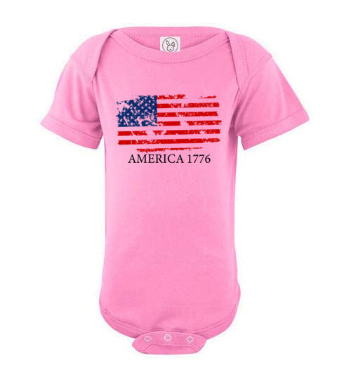 America 1776. Infant. SS Onesie