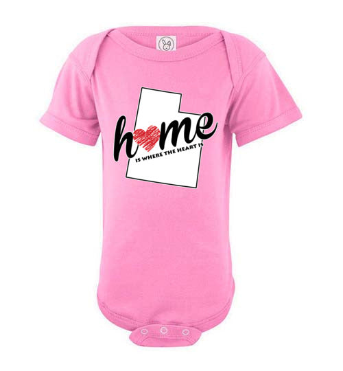 Utah Home. Infant. SS Onesie