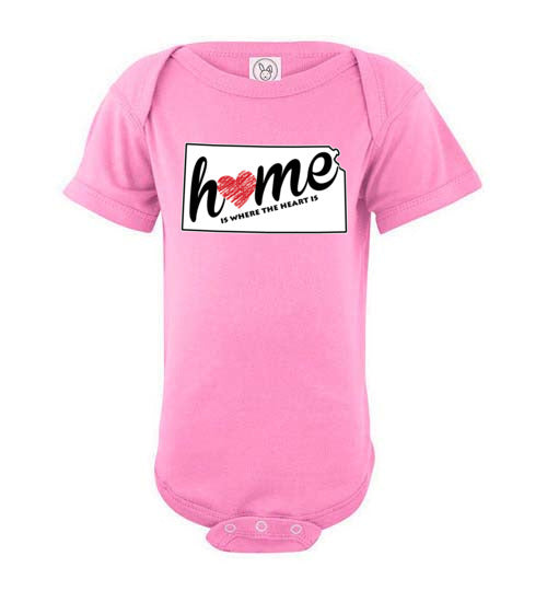 Kansas Home. Infant. SS Onesie