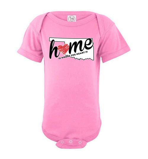 Oklahoma Home. Infant. SS Onesie