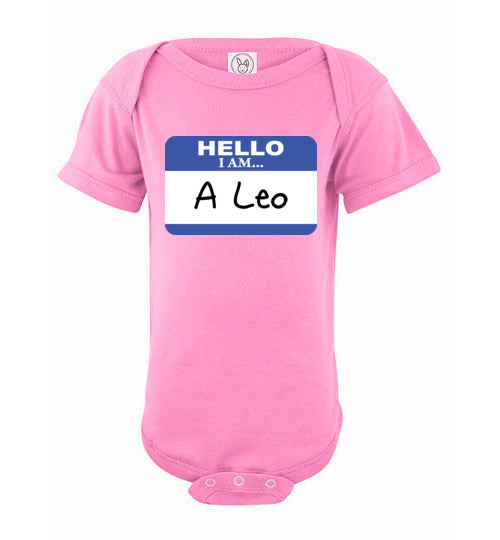 A Leo. Infant. SS Onesie