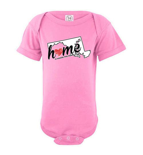 Maryland Home. Infant. SS Onesie