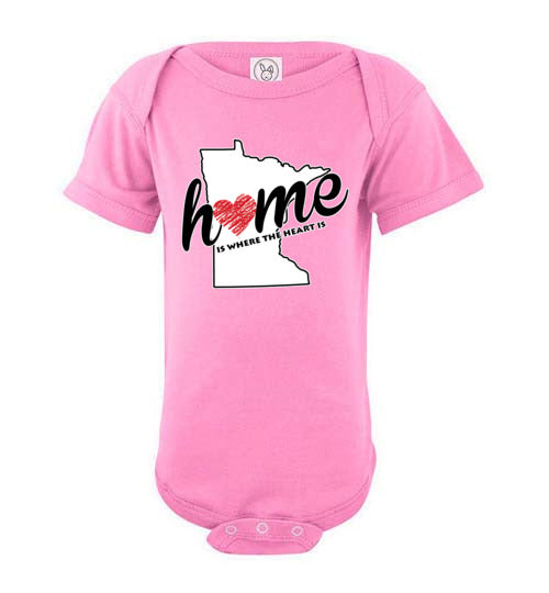 Minnesota Home. Infant. SS Onesie