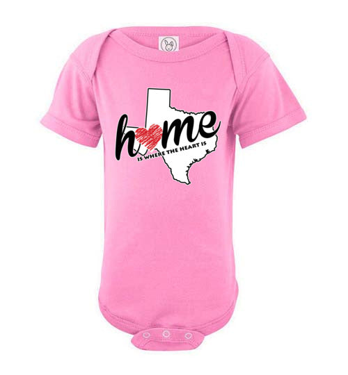 Texas Home. Infant. SS Onesie