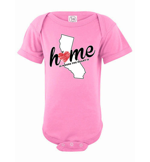 California Home. Infant. SS Onesie