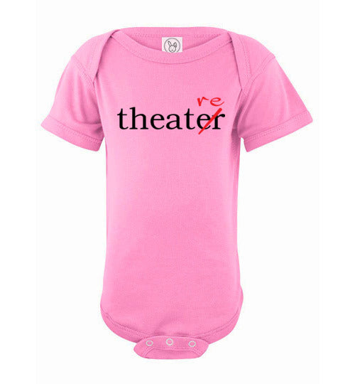 Theater/re Spelling. Infant. SS Onesie