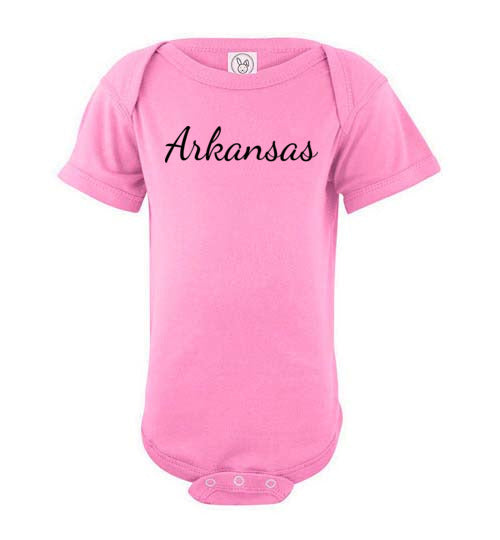 Arkansas. Infant. SS Onesie