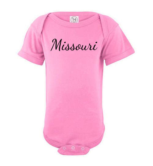 Missouri. Infant. SS Onesie