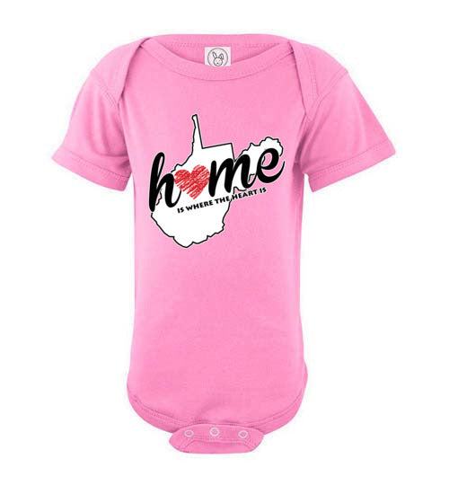 West Virginia Home. Infant. SS Onesie