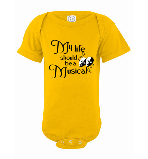 Musical Life. Infant. SS Onesie