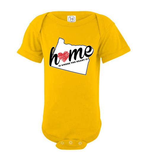Oregon Home. Infant. SS Onesie