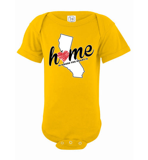 California Home. Infant. SS Onesie