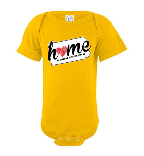 Pennsylvania Home. Infant. SS Onesie