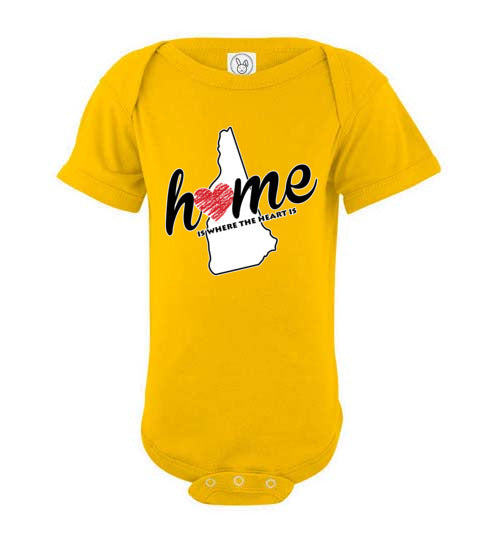 New Hampshire Home. Infant. SS Onesie