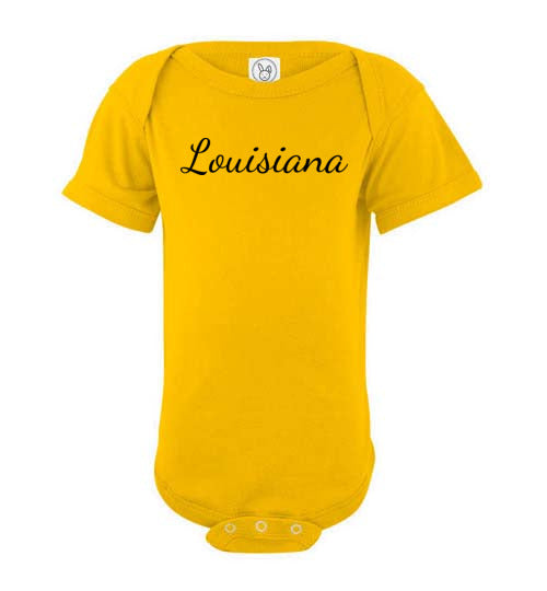 Louisiana. Infant. SS Onesie