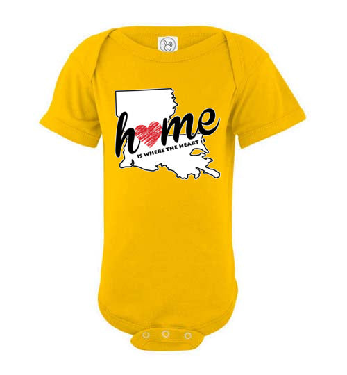 Louisiana Home. Infant. SS Onesie